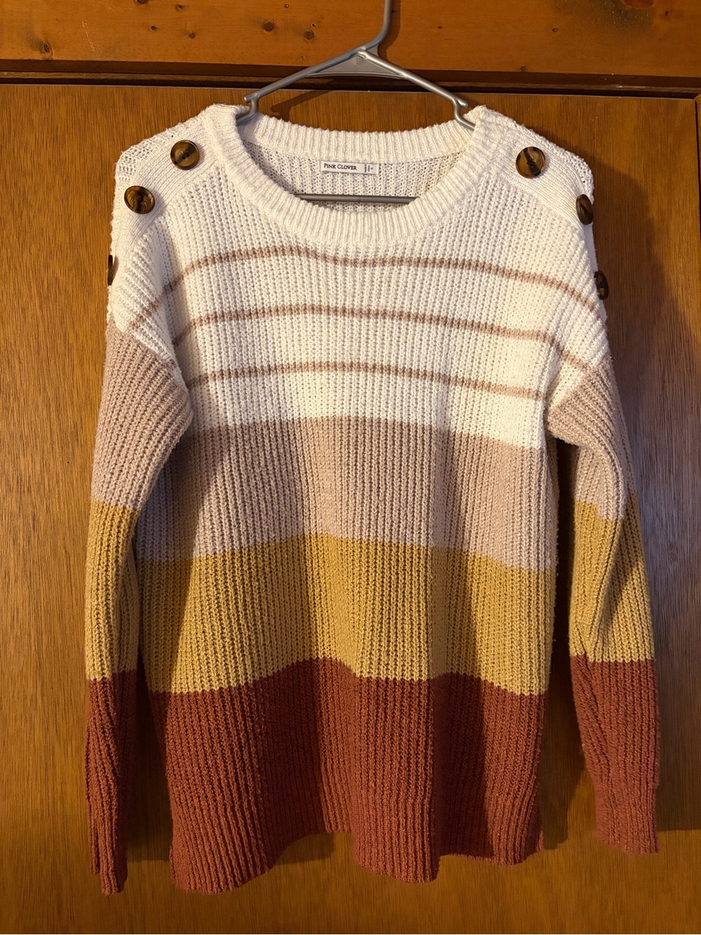 Pink Clover- Sweater